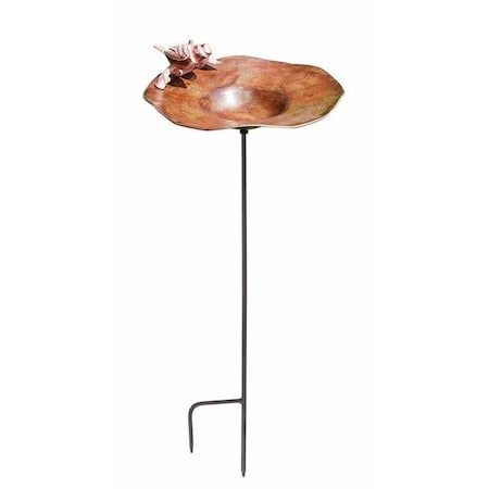 Achla Designs Achla BB-02AB-S Antiqued Birdbath with Birds with stand BB-02AB-S